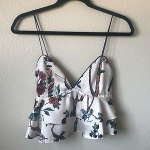 NWOT William B Silky Cropped Cami